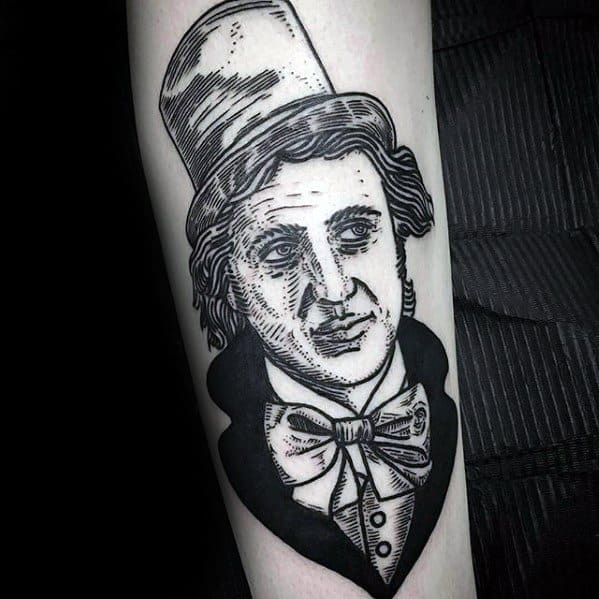 Willy Wonka Guys Tattoo Ideas