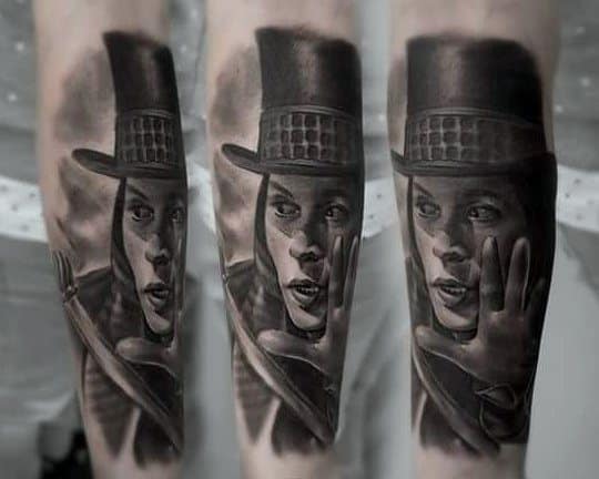 Willy Wonka Mens Tattoo Designs