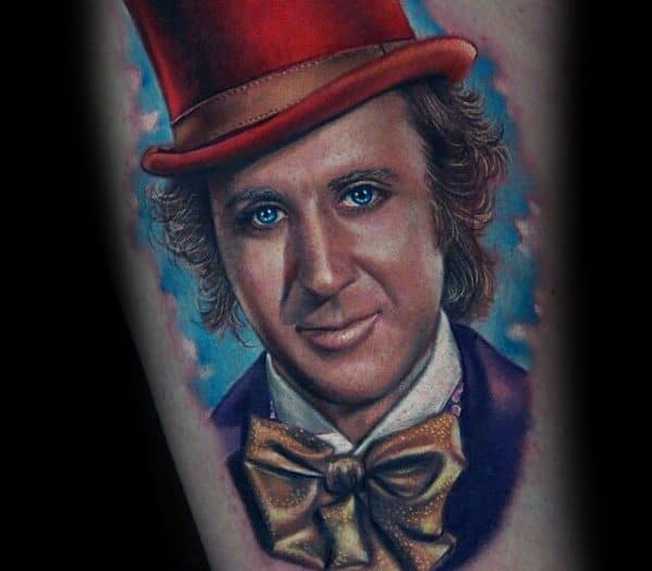 Willy Wonka Tattoo Ideas For Males