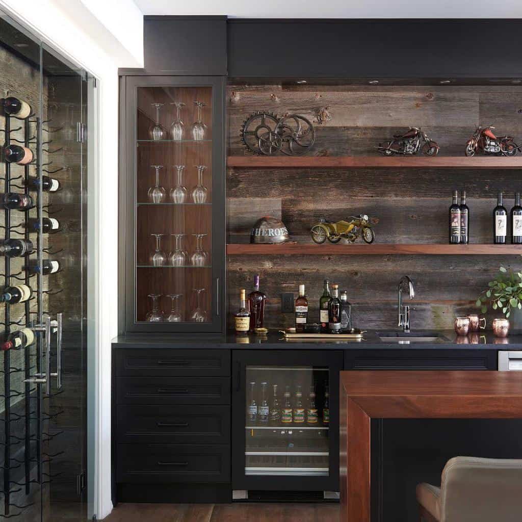 vintage wine liquor cabinet