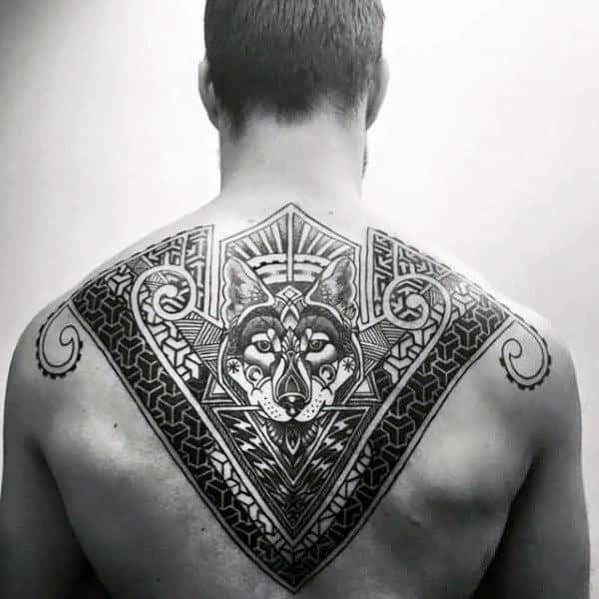 40 Geometric Back Tattoos for Men [2024 Inspiration Guide]