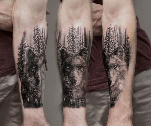 Forest Tattoos On Arm - Free Returns Within 90 Days - Temu United Kingdom