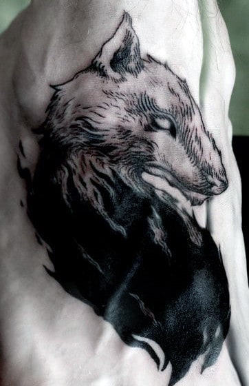 Wolf Pack Tattoos For Men