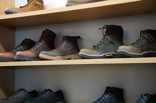 Wolverine Mens Boots Display