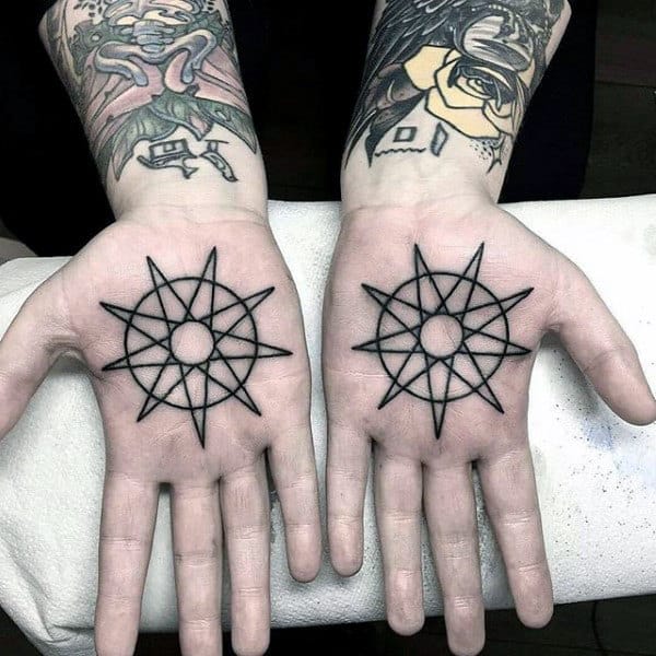 Wonderful Design Tattoo Guys Palms