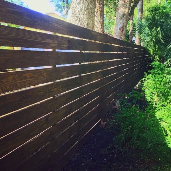 Wood Boards Exterior Designs Modern Fence