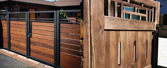Top 40 Best Wooden Gate Ideas – Front, Side And Backyard Designs