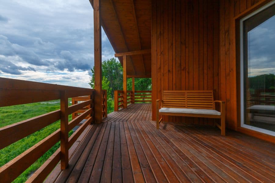 Wood Porch Railing Ideas 5