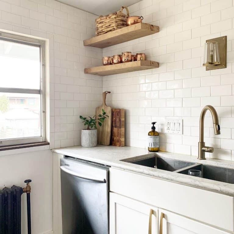 38 ICreative Kitchen Shelving Ideas for a Clutter-Free Space