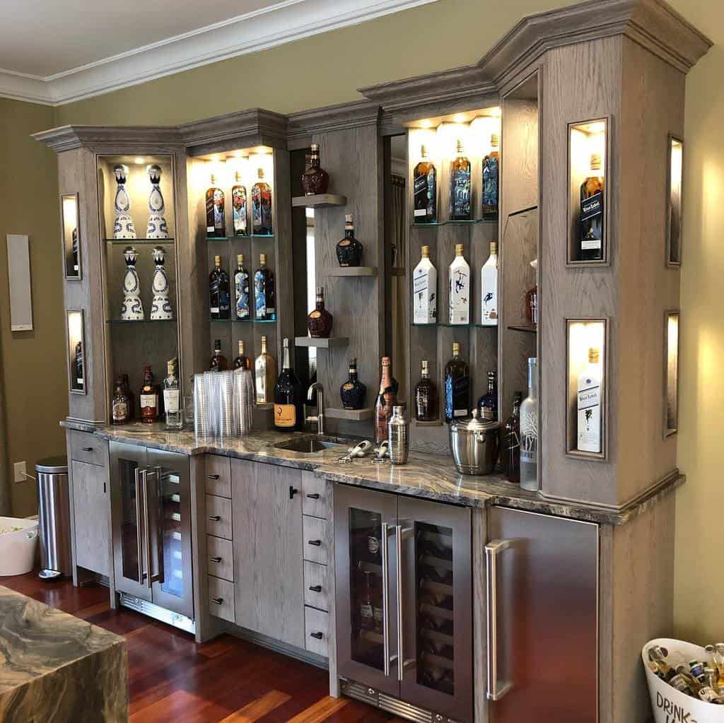 Transform Your Home Bar With Stylish Liquor Cabinets