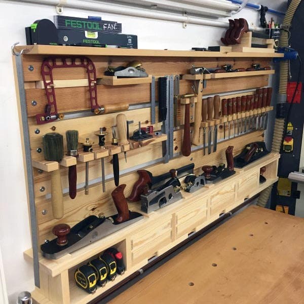 Woodworking Shop Tool Storage Ideas