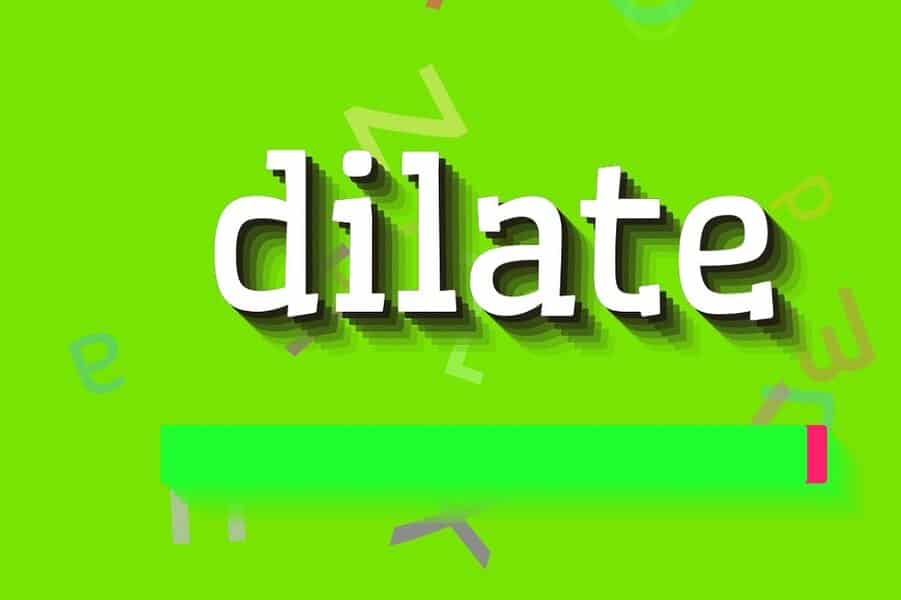 word dilate