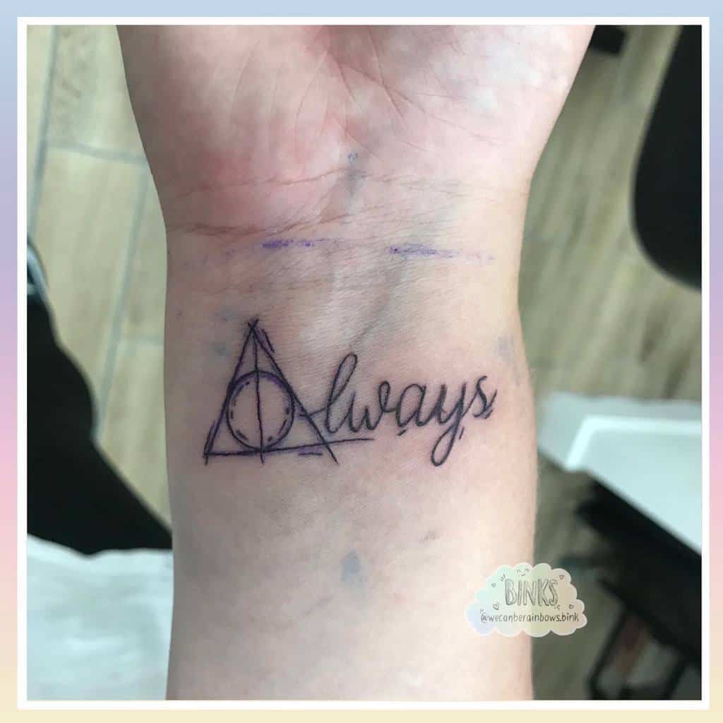 Harry Potter symbol tattoo by Teresa Andrews  Post 24380