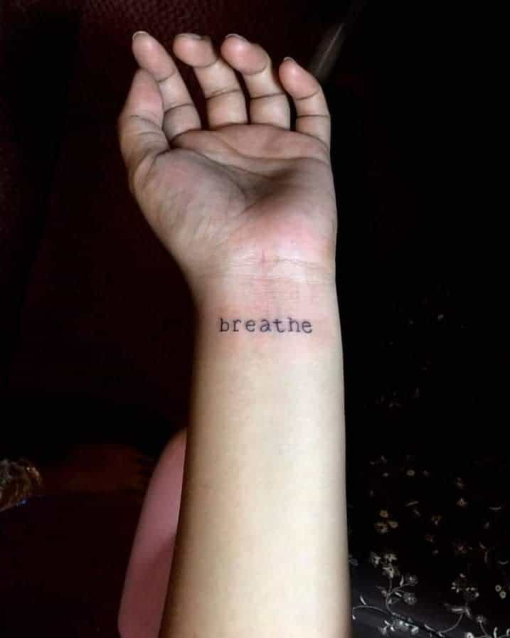 wrist breathe tattoos shanikka113