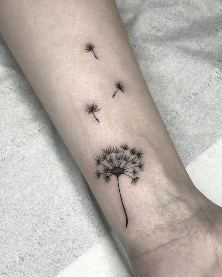 103 Impressive Dandelion Tattoos [2024 Inspiration Guide]