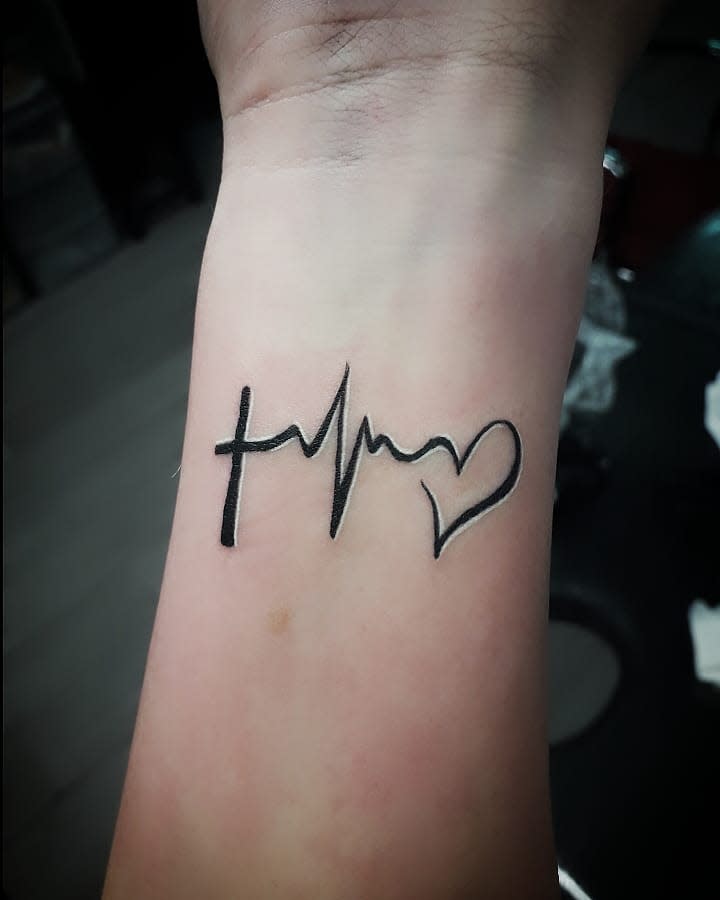 wrist faith hope love tattoos tura_satana83
