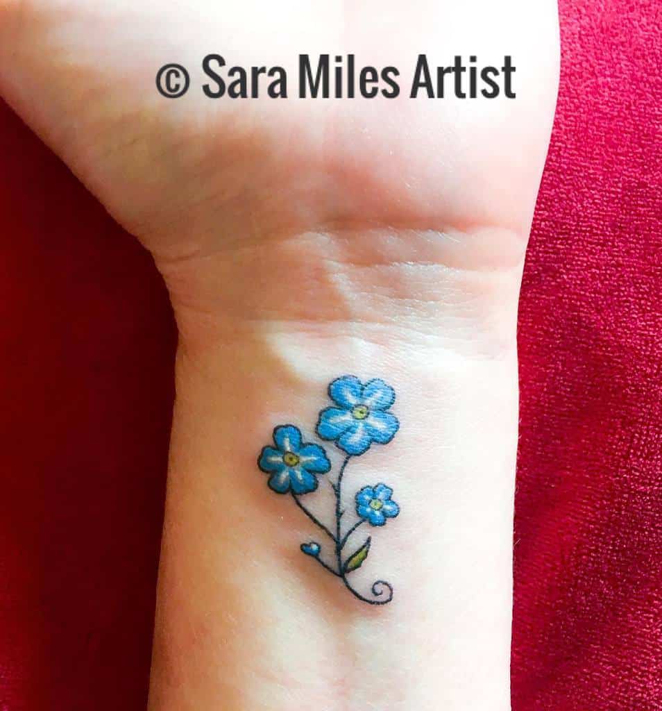 11 Best Forget Me Not Tattoo Designs
