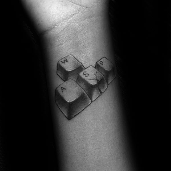 50 Computer Tattoo Designs For Men - Technology Ink Ideas