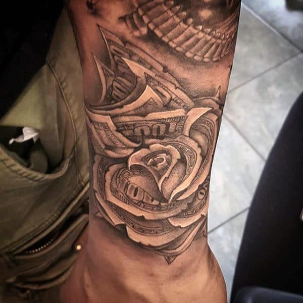 Update 67+ cash rose tattoo latest