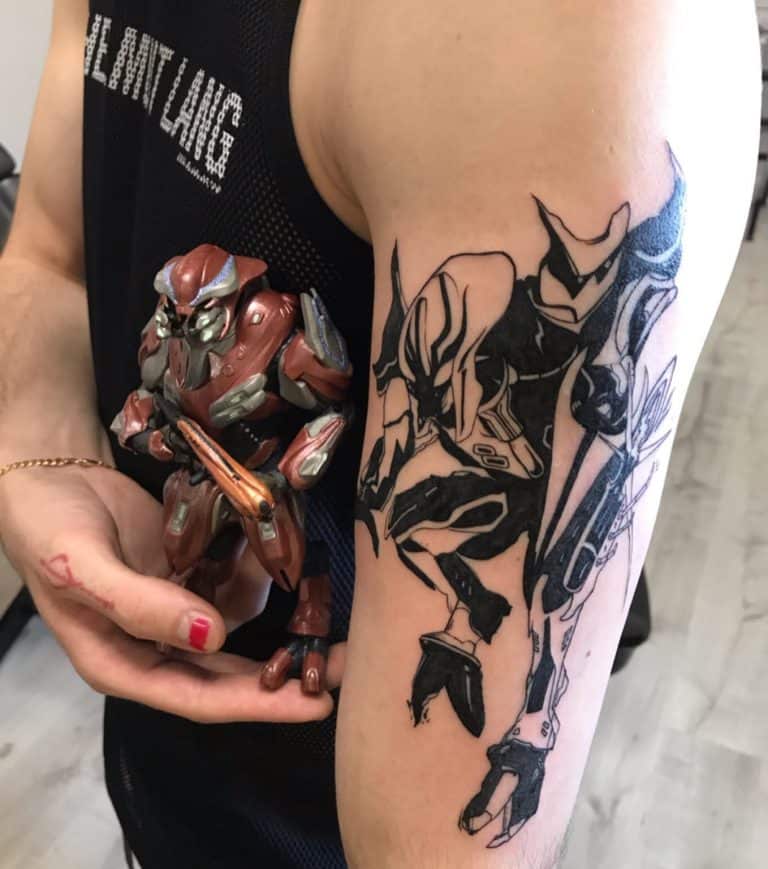 Top 37 Best Halo Tattoo Ideas [2021 Inspiration Guide]